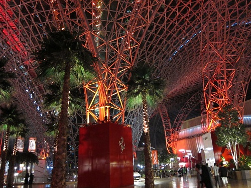 フェラーリ・ワールド・アブダビ内の様子