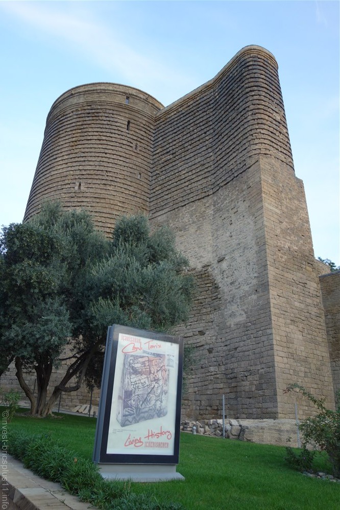 アゼルバイジャンの世界遺産乙女の塔(azerbaijan Maiden tower)
